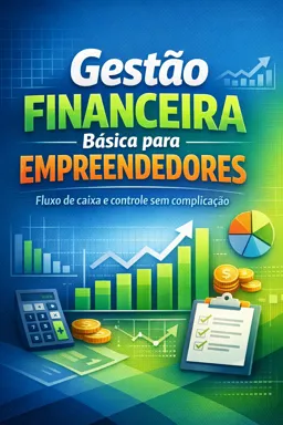 Capa do Ebook gratuito Gestão Financeira Básica para Empreendedores: fluxo de caixa e controle sem complicação