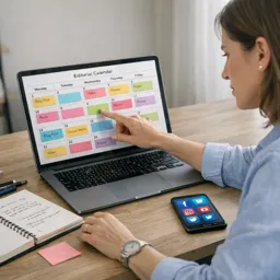 Imagem do Curso gratuito Planejamento de Conteúdo para Redes Sociais: do zero ao calendário editorial