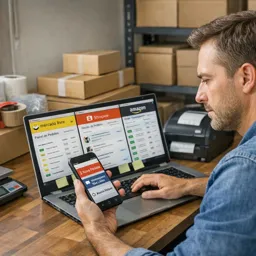 Imagem do Curso gratuito Marketplace na Prática: como vender em Mercado Livre, Shopee e Amazon sem se perder