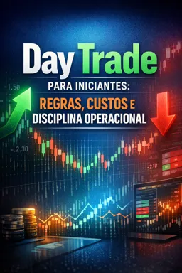 Capa do Ebook gratuito Day Trade para Iniciantes: Regras, Custos e Disciplina Operacional