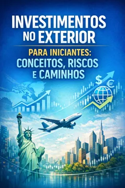 Capa do Ebook gratuito Investimentos no Exterior para Iniciantes: Conceitos, Riscos e Caminhos
