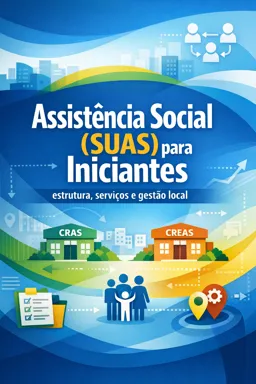 Capa do Ebook gratuito Assistência Social (SUAS) para Iniciantes: estrutura, serviços e gestão local