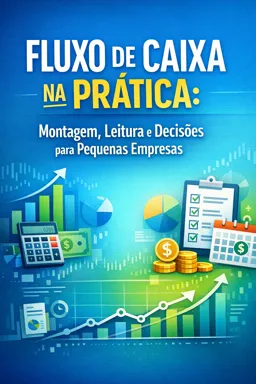 Capa do Ebook gratuito Fluxo de Caixa na Prática: Montagem, Leitura e Decisões para Pequenas Empresas