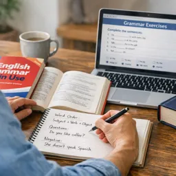 Imagem do Curso gratuito Gramática Essencial do Inglês: Estruturas que Mais Aparecem no Uso Real