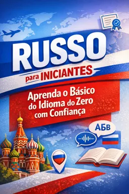 Capa do Ebook gratuito Russo para Iniciantes: Aprenda o Básico do Idioma do Zero com Confiança