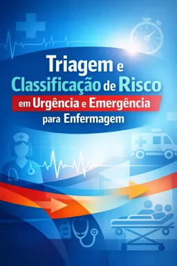 Capa do Ebook gratuito Triagem e Classificação de Risco em Urgência e Emergência para Enfermagem
