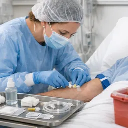 Imagem do Curso gratuito Coleta de Exames e Manejo de Acessos Venosos: Boas Práticas para Enfermagem