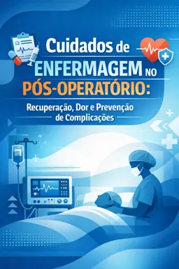 Capa do Ebook gratuito Cuidados de Enfermagem no Pós-Operatório: Recuperação, Dor e Prevenção de Complicações