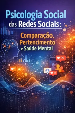 Capa do Ebook gratuito Psicologia Social das Redes Sociais: Comparação, Pertencimento e Saúde Mental
