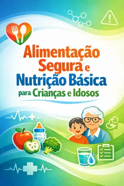 Capa do Ebook gratuito Alimentação Segura e Nutrição Básica para Crianças e Idosos