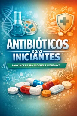 Capa do Ebook gratuito Antibióticos para Iniciantes: Princípios de Uso Racional e Segurança