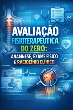 Capa do Ebook gratuito Avaliação Fisioterapêutica do Zero: Anamnese, Exame Físico e Raciocínio Clínico