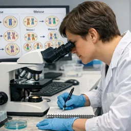 Imagem do Curso gratuito Mitose e Meiose sem Mistério: Divisão Celular e Formação de Gametas