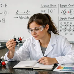 Imagem do Curso gratuito Guia Iniciante de Ligações Químicas e Estrutura da Matéria