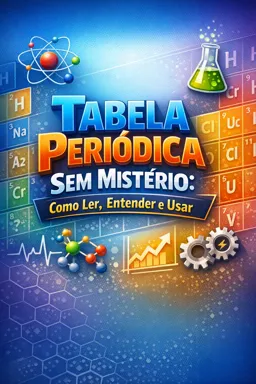 Capa do Ebook gratuito Tabela Periódica Sem Mistério: Como Ler, Entender e Usar