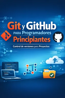 Portada de libro electrónico gratuitaGit y GitHub para programadores principiantes: control de versiones para proyectos