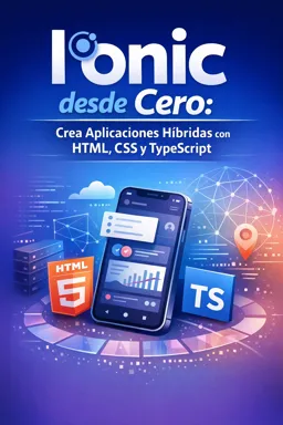 Portada de libro electrónico gratuitaIonic desde Cero: Crea Aplicaciones Híbridas con HTML, CSS y TypeScript