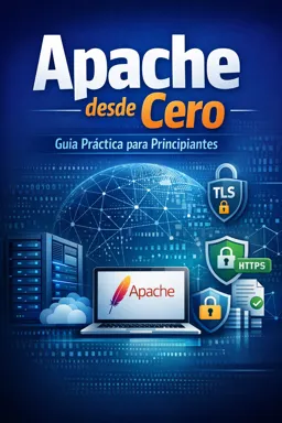Portada de libro electrónico gratuitaApache desde Cero: Guía Práctica para Principiantes