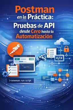 Portada de libro electrónico gratuitaPostman en la Práctica: Pruebas de API desde Cero hasta la Automatización
