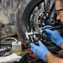 Imagen del curso gratis Sistema de Frenos de Motocicletas: Inspección, Ajustes y Reemplazos con Seguridad