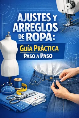 Portada de libro electrónico gratuitaAjustes y Arreglos de Ropa: Guía Práctica Paso a Paso
