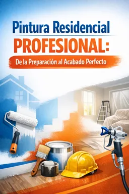 Portada de libro electrónico gratuitaPintura Residencial Profesional: De la Preparación al Acabado Perfecto